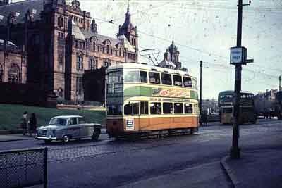 Glasgow Tram circa 1959